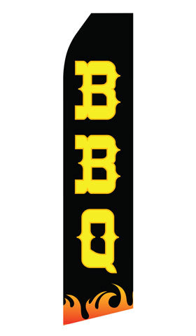 BBQ Econo Feather Stock Flag