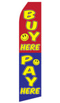 Buy Here Pay Here Econo Feather Stock Flag