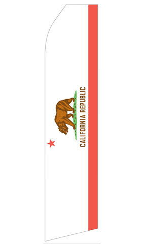 California Republic Econo Feather Stock Flag