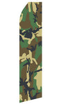 Camo Woodland Econo Feather Stock Flag