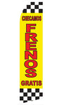 Checamos Fresnos Gratis Econo Feather Stock Flag