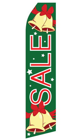 Christmas Sale Econo Feather Stock Flag