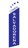 Comida Salvadorena Econo Feather Stock Flag