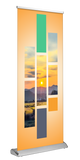 Deluxe Retractable Banner Stand 33x81 Inches