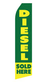 Diesel Sold Here Econo Feather Stock Flag