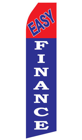 Easy Finance Econo Feather Stock Flag