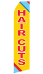 Haircuts Econo Feather Stock Flag