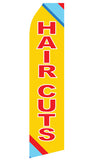 Haircuts Econo Feather Stock Flag