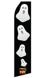 Halloween Ghost Econo Feather Stock Flag