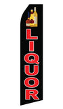 Liquor Econo Feather Stock Flag