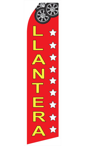 Llantera Econo Feather Stock Flag