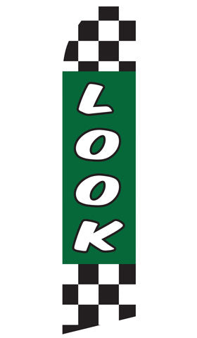 Look Econo Feather Stock Flag