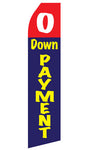 No Down Payment Econo Feather Stock Flag