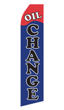 Oil Change Econo Feather Stock Flag