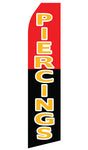 Piercings Econo Feather Stock Flag