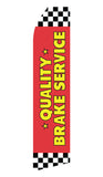 Quality Brake Service Econo Feather Stock Flag