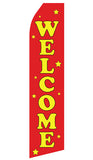 Welcome Econo Feather Stock Flag