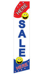 Sale Here Econo Feather Stock Flag