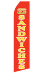 Sandwiches Econo Feather Stock Flag