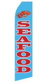 Seafood Econo Feather Stock Flag