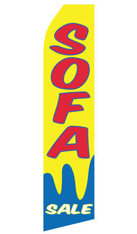 Sofa Sale Econo Feather Stock Flag