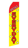 Specials Everyday Econo Feather Stock Flag