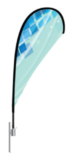 Teardrop Flag - Medium 9ft