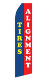 Tires Alignment Econo Feather Stock Flag