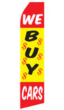 We Buy Cars Econo Feather Stock Flag