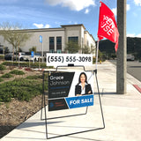 Real Estate A-Frame Sign