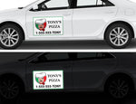 Reflective Car Magnet - Custom Sizes