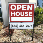 Real Estate Frame Sign